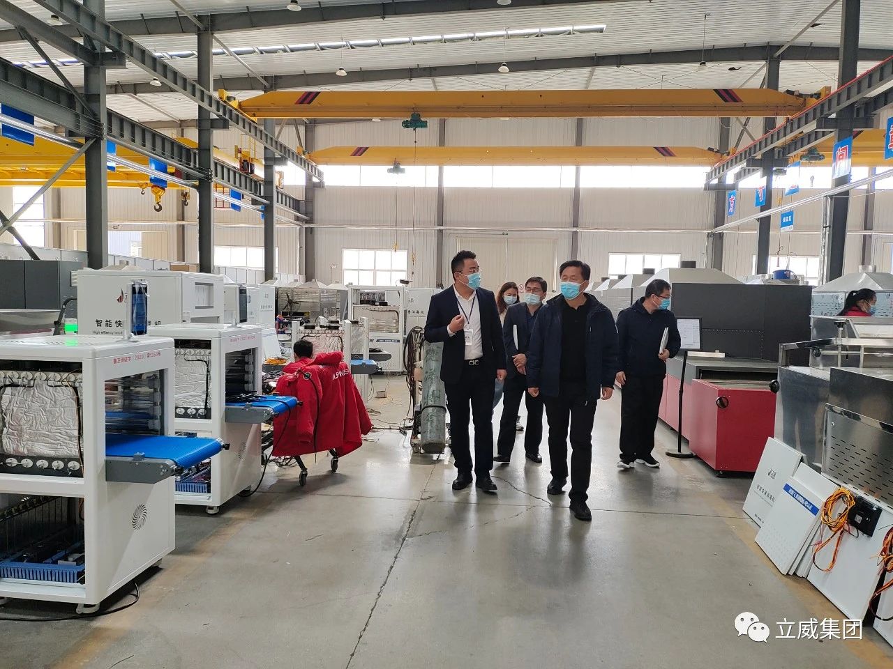 齊河縣人大 工信局領(lǐng)導(dǎo)蒞臨立威考察